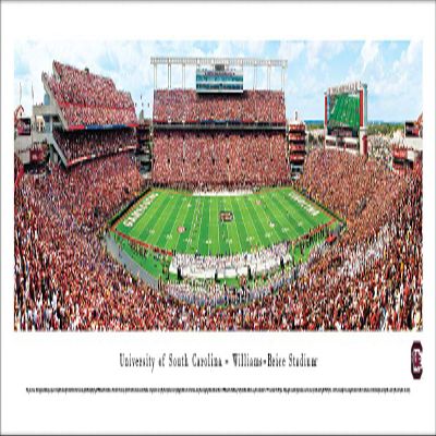 Blakeway Worldwide Panoramas, Inc. South Carolina Football - 40x13.5-inch Panoramic Poster