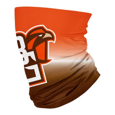 Bowling Green State University Orange Logo Design Neck Gaiters for Men and Women - Four Way Stretch Fabric Breathable Neck Warmer