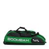 Boombah Beast Rolling Bat Bag - 40" x 14" x 13" - Black/Kelly Green - Holds 8 Bats, Glove and Shoe Compartments view 2