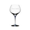 Orrefors Intermezzo Personalized Bouquet Wine Tasting Glass, Custom Engraved Large 20oz Crystal Wine Tasting Glass for Red or White Wine view 1