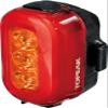Topeak TailLux 100 USB Rear Bike Light (Red/Yellow)  Ultra-Bright Dual-Color 100 Lumen LED Tail Light for Aero or Round Seatposts, Helmets & Bags  Rechargeable, Waterproof, and Versatile Mounting view 1
