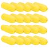 JEZERO Deep Water Fishing Floats: Great for Trail Markers, Dock Floats, Swim Buoy, Kayak Anchor Kit, Pool Buoy, Crabbing & Boats | 20 Pack - Yellow, 5" x 11" (Lfloat-Y-20PK) view 1