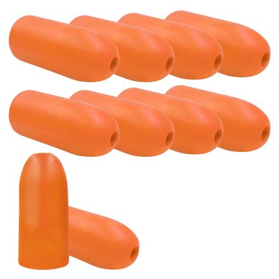 Jezero 5x11-Inch Float, Orange, 10-Pack