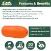 Jezero 5x11-Inch Float, Orange, 10-Pack view 2