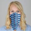 Island Visuals, Inc Honduras Gaiter Logo Mask Face Covering Packs - Sold in Packs of 12, 24, 48 and 100 (Includes (4) Free Face Mask Required Floor Decals) (24) view 3