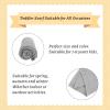 Bamery Winter Baby Boys Scarf Cotton Girls Neck Warmer Autumn Warm Knitted Scarves for Toddler Kids (Gray) view 2