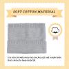 Bamery Winter Baby Boys Scarf Cotton Girls Neck Warmer Autumn Warm Knitted Scarves for Toddler Kids (Gray) view 4