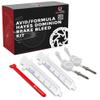 BleedZone Avid, Formula, and Hayes Dominion Brake Bleed Kit with 2 Syringes, 2 Hose Fittings and Fastener - Hydraulic Bike Brake Bleed Kit for Better Braking Performance - Basic view 1