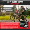 BleedZone Avid, Formula, and Hayes Dominion Brake Bleed Kit with 2 Syringes, 2 Hose Fittings and Fastener - Hydraulic Bike Brake Bleed Kit for Better Braking Performance - Basic view 4