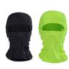 KOOYU Balaclava Ski Mask - Neck Gaiter Face Bandana & Anti Dust Face Scarf (Black+Green) view 1
