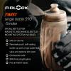 FIDLOCK Twist Single Bottle 590ml/20oz | Includes Bottle & Twist Connector (Without Bicycle Base) | For Biking, Hiking, & More | Smoke view 3