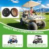 10L0L 2Pack Golf Cart Rear Brake Drums for Club Car DS 1995-Up, Club Car Precedent 2004-Up Gas & Electric Golf Cart, Replace OEM# 1017911-01,1018232-01 view 3