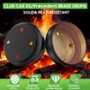10L0L 2Pack Golf Cart Rear Brake Drums for Club Car DS 1995-Up, Club Car Precedent 2004-Up Gas & Electric Golf Cart, Replace OEM# 1017911-01,1018232-01 view 4