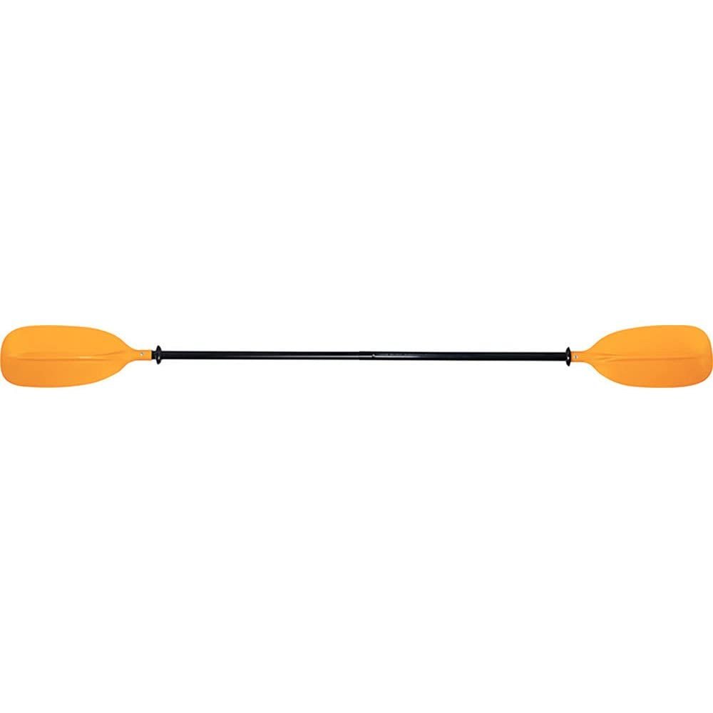 SEACHOICE 7 Ft. Straight-Blade Kayak Paddle, 2-Piece 1-1/8 in. Dia. Anodized Aluminum Shaft, 19-3/8 in. X 7-3/4 in. Blades