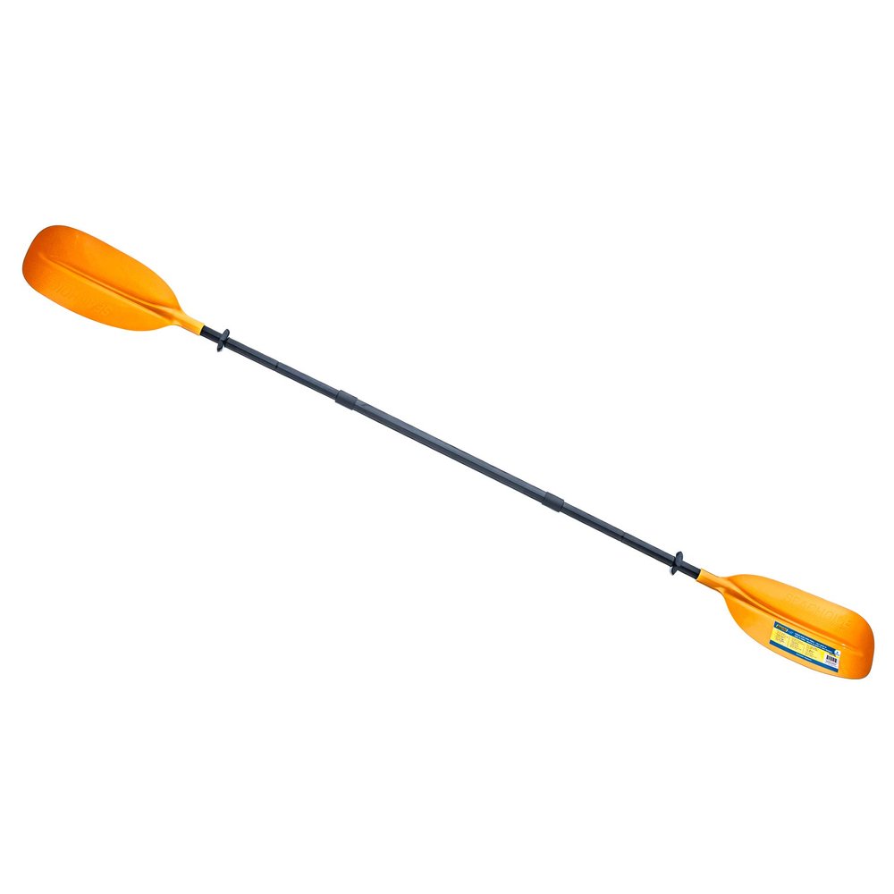 SEACHOICE 8 Ft. 3-Piece Straight-Blade Kayak Paddle, 19-3/8 in. X 7-3/4 in. Blades, 1-1/8 in. Dia. Anodized Aluminum Shaft