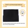 Bamery Winter Baby Boys Scarf Cotton Girls Neck Warmer Autumn Warm Knitted Scarves for Toddler Kids (Black) view 4
