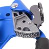 SZCQ SRT Climbing Equipment Hand Ascender Light Alloy Mountaineering Rock Ergonomic Rappelling Gear Handled Right asender Arborist Tree Climber Rigging (Blue,Right Hand) view 3