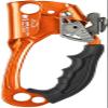 SZCQ SRT Climbing Equipment Hand Ascender Light Alloy Mountaineering Rock Ergonomic Rappelling Gear Handled Right asender Arborist Tree Climber Rigging (Orange,Right Hand) view 3