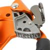 SZCQ SRT Climbing Equipment Hand Ascender Light Alloy Mountaineering Rock Ergonomic Rappelling Gear Handled Right asender Arborist Tree Climber Rigging (Orange,Right Hand) view 4