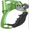 SZCQ SRT Climbing Equipment Hand Ascender Light Alloy Mountaineering Rock Ergonomic Rappelling Gear Handled Right asender Arborist Tree Climber Rigging (Green,Right Hand) view 4