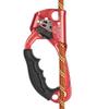 SZCQ SRT Climbing Equipment Hand Ascender Light Alloy Mountaineering Rock Ergonomic Rappelling Gear Handled Left asender Arborist Tree Climber Rigging (Red,Left Hand) view 1