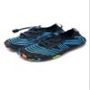 Bestgift Men/Women's Wide Toe Minimalist Trail Running Shoes Blue Streak 43 view 1