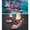 Bestgift Men/Women's Wide Toe Minimalist Trail Running Shoes Blue Streak 43 view 2