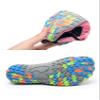Bestgift Men/Women's Wide Toe Minimalist Trail Running Shoes Blue Streak 43 view 3