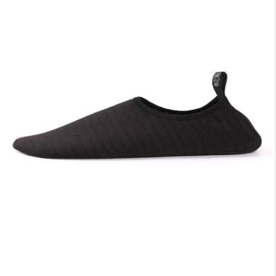 Bestgift Men's Women's Thickened Non-Slip Swimming Beach Shoes Black Beach Shoes XXXL