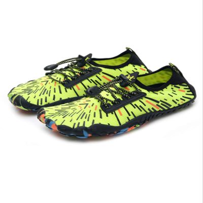 Bestgift Men/Women's Wide Toe Minimalist Trail Running Shoes Radiation Green 40