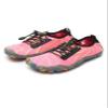 Bestgift Men/Women's Wide Toe Minimalist Trail Running Shoes Pink Streak 36