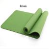 High Density Anti-Tear Exercise Yoga Mat (Dark blue) view 4