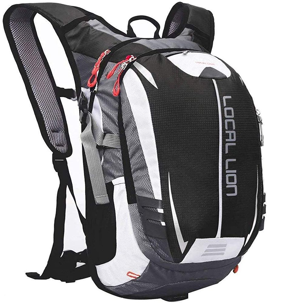 BSD 18L Riding Bicycle Backpack,Bike MTB Outdoor Cmaping Cycling Bag,Climbing Hiking Backpack,Mountain Bike Accessories,Outdoor Daypack Running (Black)