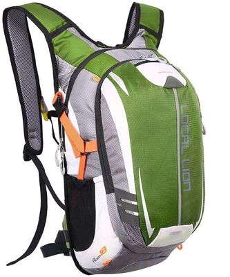 BSD 18L Riding Bicycle Backpack,Bike MTB Outdoor Cmaping Cycling Bag,Climbing Hiking Backpack,Mountain Bike Accessories,Outdoor Daypack Running (Green)