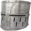 Nautical-Mart Medieval Sugarloaf Great Helm Crusader Knight Helmet Silver view 1