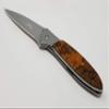 Santa Fe Stoneworks A/O Custom Handmade Solid Spalted Beech Handle on 1660 Leek view 2