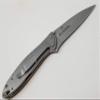 Santa Fe Stoneworks A/O Custom Handmade Solid Spalted Beech Handle on 1660 Leek view 4