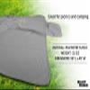 DISCOUNT PROMOS Roll Up Picnic Blankets Set of 10, Bulk Pack - Great Outdoor Blanket for Camping, Picnic, Beach, Sports, Outdoor Activities - Grey view 4