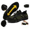 ABAO Hiking Shoes Men Women Outdoor Sports Shoes Non-Slip Breathable Sneakers Low Top Walking Shoes for Outdoor Trailing Trekking Walking Climbing Travel Lightweight ArmyGreen 10.5 Women/8.5 Men view 2