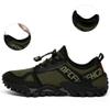 ABAO Hiking Shoes Men Women Outdoor Sports Shoes Non-Slip Breathable Sneakers Low Top Walking Shoes for Outdoor Trailing Trekking Walking Climbing Travel Lightweight ArmyGreen 10.5 Women/8.5 Men view 4
