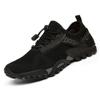 ABAO Hiking Shoes Men Women Outdoor Sports Shoes Non-Slip Breathable Sneakers Low Top Walking Shoes for Outdoor Trailing Trekking Walking Climbing Travel Lightweight Black 6 Women/5 Men view 1
