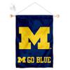 Michigan Team University Wolverines Go Blue Banner for Windows Doors and Walls view 2