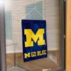 Michigan Team University Wolverines Go Blue Banner for Windows Doors and Walls view 3