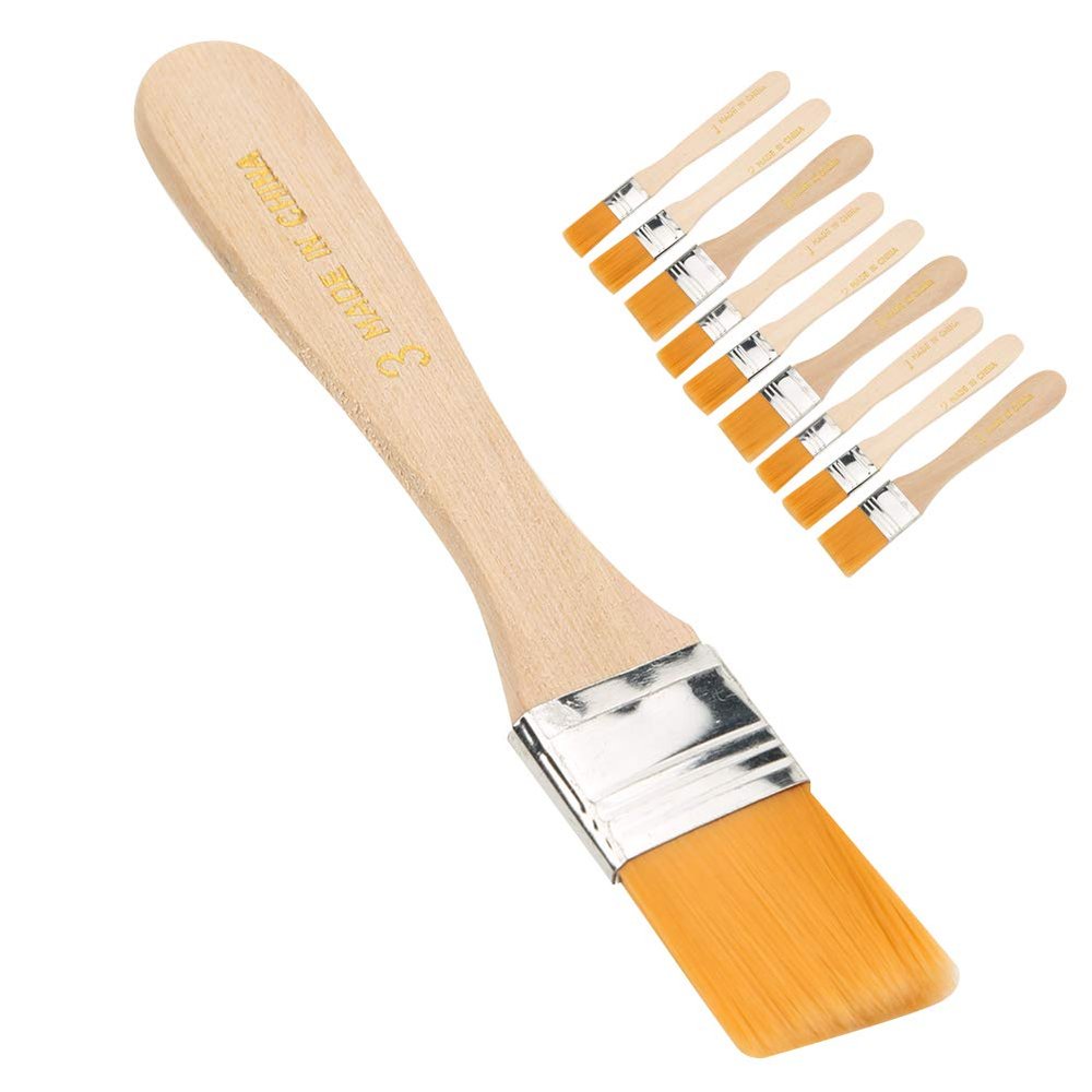 9 Piece Watch Brush Cleaning Kit, Watch Small Parts Cleaning Brush Wood Handle Watch Repair Tools