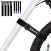 LuBanSir Bike Rack Straps, 8 Pack (8" & 26") Adjustable Bike Stabilizer Straps to Keep Bike Wheel from Spinning view 1