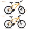 LuBanSir Bike Rack Straps, 8 Pack (8" & 26") Adjustable Bike Stabilizer Straps to Keep Bike Wheel from Spinning view 2