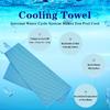 Cooling Towel,Vofler 6 Pack Cool Towels Microfiber Chilly Ice Cold Head Band Bandana Neck Wrap (40"x 12") for Athletes Men Women Youth Kids Dogs Yoga Outdoor Golf Running Hiking Sports Camping Travel view 2