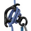 YXGOOD 50KN Rescue Figure, 8 Descender Large Bent-Ear Belaying and Rappelling Gear Belay Device Climbing for Rock Climbing Peak Rescue Aluminum Magnesium Alloy (Black) view 3