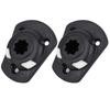 2pcs Boat Base, Kayak Mount Base Replacement Fishing Rod Accessories with Mounting Screws view 1