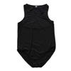 Hansber Men's One-Piece High Cut Gym Leotard Tank Top Wrestling Singlet Running Swimwear Bosysuit Black X-Large view 1